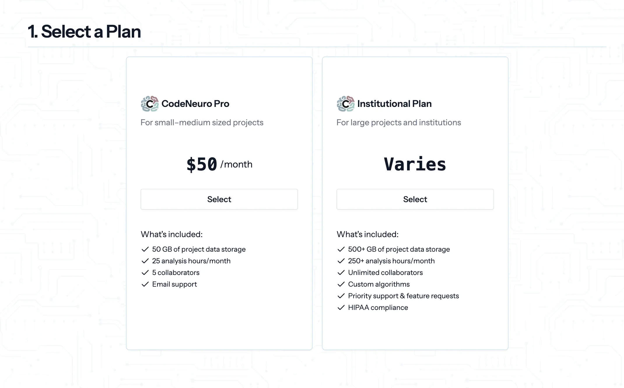 billing plan