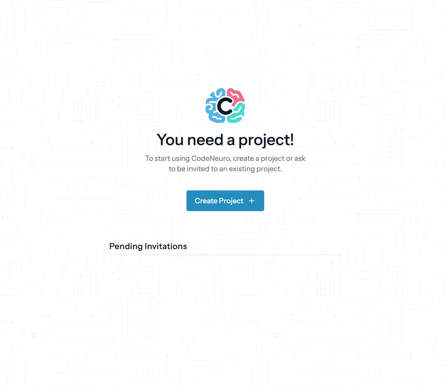you need a project